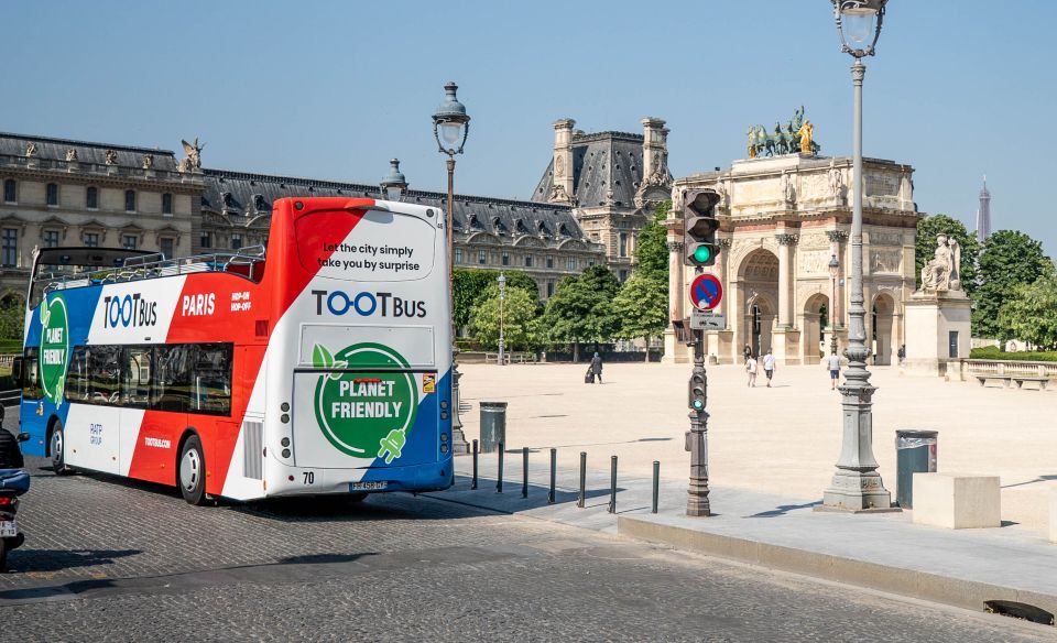 TootBus Paris hop-on hop-off bus - Paris Tickets