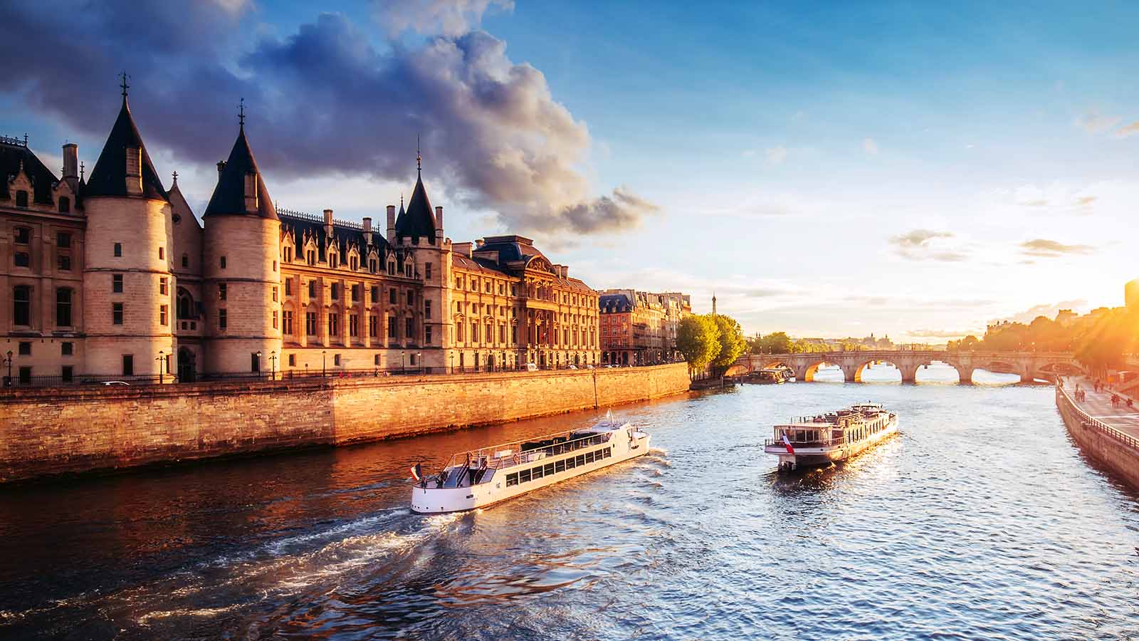 paris seine river cruise sunset - Paris Tickets