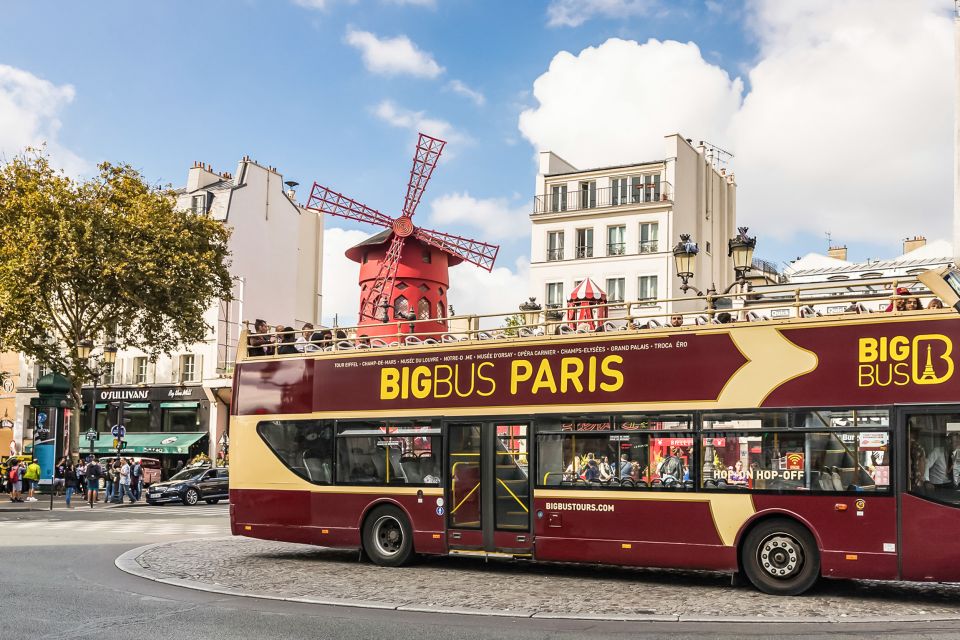 bigbus paris hop on hop off bus tours - Paris Tickets